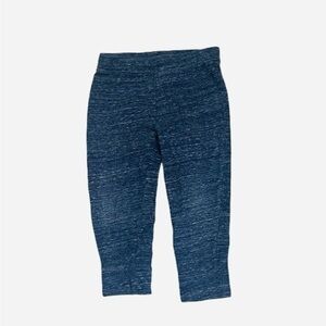 Old Navy casual play pull-on drawstring pants cotton blend marble blue Boy 2T